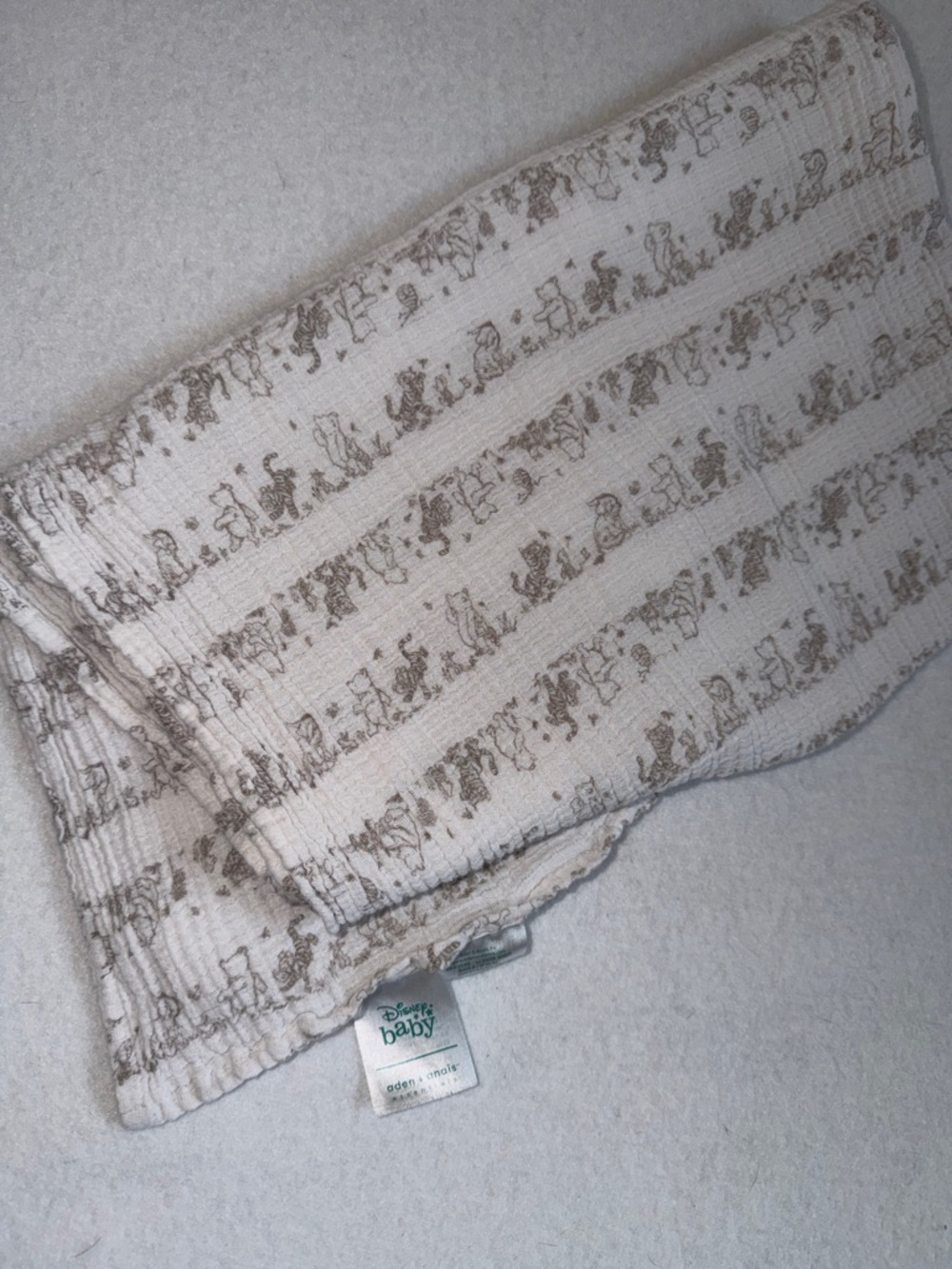 Disney Baby by aden + anais Winnie the Pooh and Friends Print Muslin Blanket